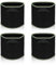DEANKEJI 4 Pezzi Sacchi Giardinaggio, Vasi in Tessuto, 25×22cm Vasi per Orto da Esterno, Sacco per Piante in non Tessuto, per Piante, Verdure, Fiori