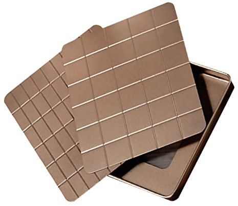 TOPBATHY Nougat Backform Set Set Für Herstellung Von Nougat Und Desserts Antihaftbeschichtet Einfach Zu Reinigen Für Kreative Backprojekte