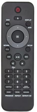 Telecomando di ricambio universale adatto per lettore DVD Philips DVP3386K DVP2320 DVP3300 DVP5990