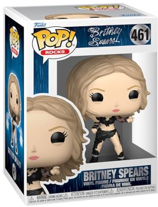 Funko Pop Rocks: Britney Spears - Stronger - Samlarobjekt vinylfigur - Presentidé - Officiella varor - Leksaker för barn och vuxna - Musikfans - Modellfigur för samlare och display