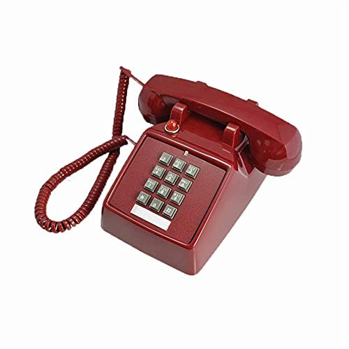 HPTHLY Landline Phone for Home European Antique Telephone Farmhouse Style Telephones Retro Landline Desk Telephone,Corded Phone for Home and Decor Creative Retro Telephones