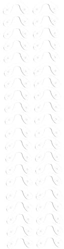 Healeved 4 Sätze Brillen Silikon-nasenpads Brillen Ersatzteile Brillenzubehör Brillenreiniger Brillenhalter Schnapsgläser Brillenglas Nase Nasenpads Brille Pads Nase Kieselgel 10 Stück * 4