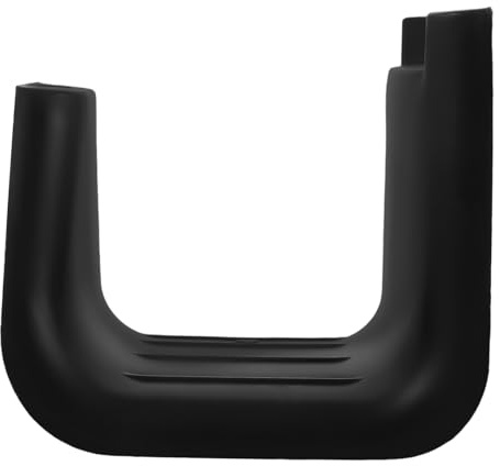 SOLUSTRE Vacuum Hose Holder Wall Mount Rack for Vacuum Cleaner Accessories, Black Plastic Storage Hook with Easy Storage and Stable Support, Sleek Minimalist Design for Home Organisation