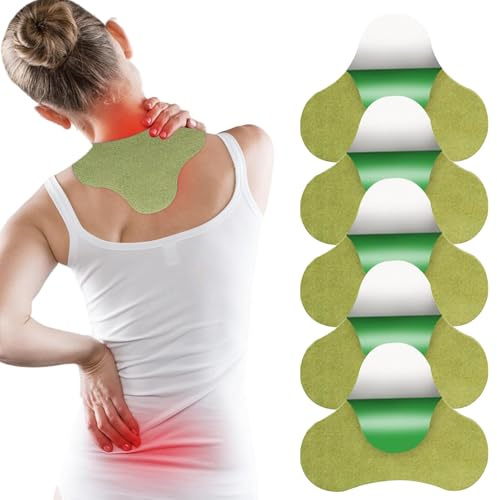 Bamyli 60 Pcs Wärmepflaster, Thermacare Rücken & Wärmepflaster Rücken, Natürliche Schmerzlinderung für Nacken, Schulter & Knie, Selbstklebende Pflaster mit Langanhaltender Wirkung