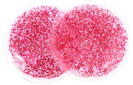 LIFKOME Kühlende Augenpads zur Linderung Geschwollener Augen 2 Stück aus Synthetischem Material mit Kältetherapie für Reisen und Zugfahrten