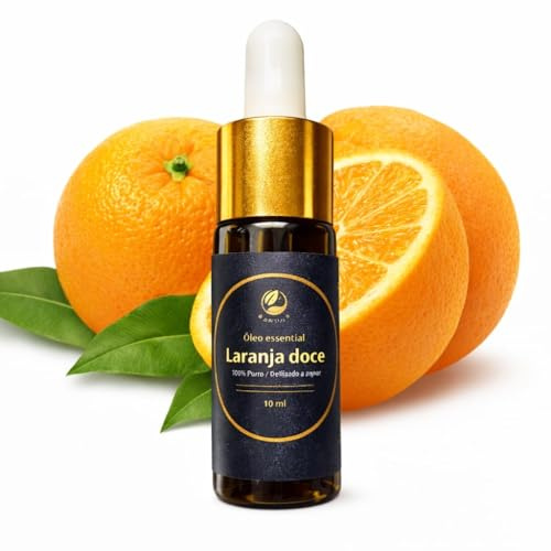 Aceite Esencial de Naranja Dulce 100% Puro y Natural (Citrus sinensis) – Destilado al Vapor – Relajante y Energizante – 10 ml - Bislop