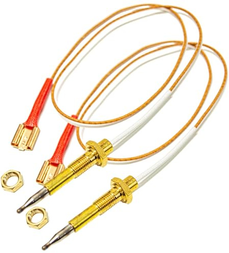 JPshop - 2 Pezzi Termocoppia tripla corona compatibile con Franke - Ariston WC257