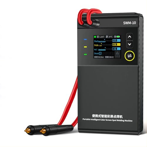 SWM-10 Tragbarer Batterien-Punktschweißgerät DIY Mini-Schweißmaschine 18650 Batteriepack Schweißwerkzeug 5000mAh schweißbar 0.25mm (SWM-10)