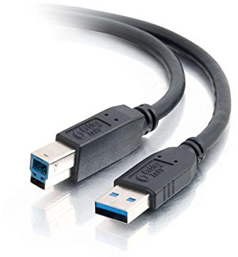 C2G /Cables to Go 54173 Câble USB 3.0 A mâle vers B mâle, noir (1 mètre)