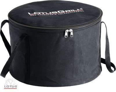 LotusGrill Tragetasche! Speziell entwickelt für den raucharmen Classic Holzkohlegrill/Tischgrill! Transporttragetasche in Farbe Schwarz!