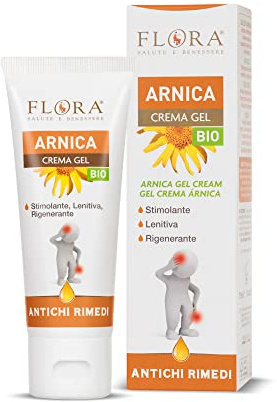 FLORA CREMA GEL ARNICA 75ml. BIO – s’intègre facilement dans une routine de tous les jours, produit multifonction à large champ d’application, contenance 75 ml et associe fonctionnalité pratique et se