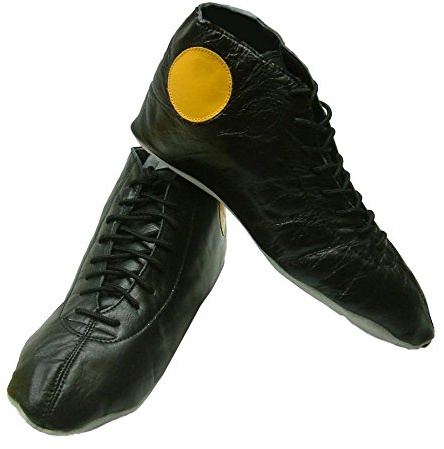 Phoenix Mattenschuhe Echtleder - Schwarz, Größe 42 EU - Männer - Kampfsport - Sportschuhe - Einfarbig - Alle Jahreszeiten