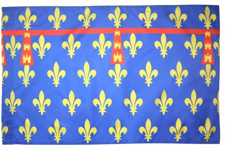 AZ FLAG Drapeau Comté d'Artois 150x90 cm Français Polyester 100D Fourreau | Usage intérieur et extérieur Drapeau décoratif coutures doubles et bords renforcés avec fourreau pour mât