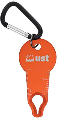 ust Tick Wrangler with Lightweight Design, Ruler and Carabiner for Tick Removal While Hiking, Camping, Backpacking or Outdoor Survival