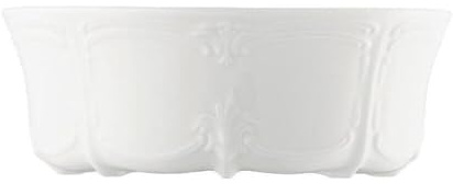 Hutschenreuther Baronesse Dessertschale, Salatschale, Estelle Weiß, Porzellan, 13 cm, 10513