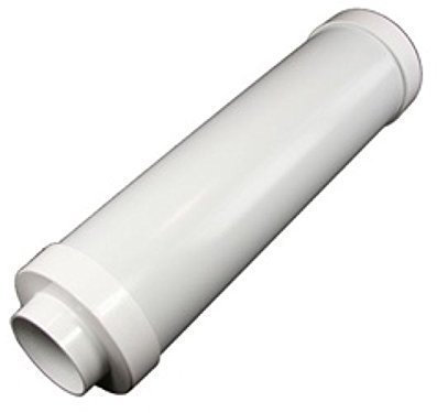 Schalldämpfer 2'' Zoll für Zentralstaubsauger - Variant - Lärmreduzierung - Weiß - Kanister - Zubehör - Staubsauger