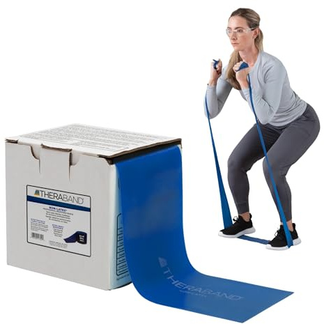 Complete Medical 20065D Thera-Band Latex Free- 25 Yard - Blue by TheraBand