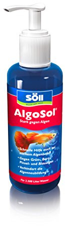 Söll AlgoSol Aquarium 250 ml – Algenmittel mit Lichtfilter