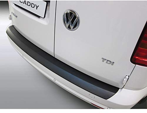RGM RBP848 Ladekantenschutz Hinten Kompatibel mit VW CADDY IV Kombi SAB, SAJ | kompatibel mit Volkswagen Caddy/Maxi 2015-2020 Schwarz