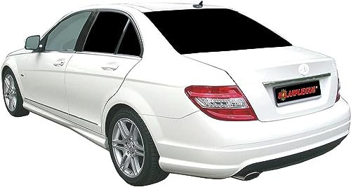 Solarplexius Auto-Sonnenschutz Scheiben-Tönung passgenau für Mercedes C Klasse W204 Bj. 2007-14 Keine Folie Komplettsatz