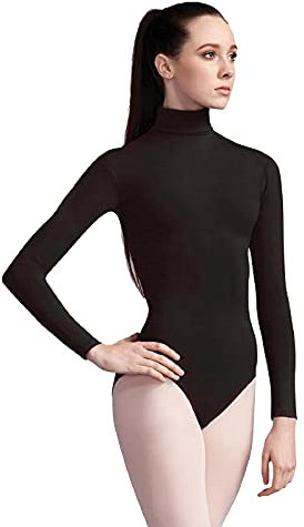 Capezio Damen Tb41 Gymnastikanzug, Schwarz, M