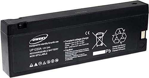Batteria akku-net al gel di piombo per Panasonic Tipo VW-VBM7E, 12V, Lead-Acid