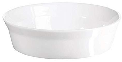 ASA 52012017 Plat à gratin en Porcelaine 20 x 20 x 5 cm, Blanc