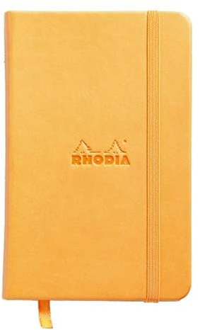 Rhodia 118568C Web Notebook A5 96 Blatt dot Lineatur Orange