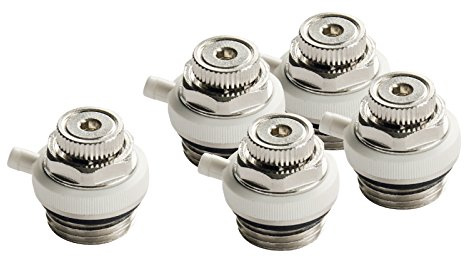 Automatik-Entlüftungsventil für Heizkörper | Automatisches Entlüftungsventil für Heizung | 5er-Set | Mehrkant-Ventil | ½-Ventil