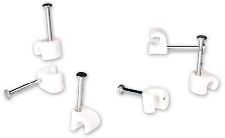Fuba OKC 416 W NAGELSCHELLE 100STCK.,3-5MM,WEIß,Nagel 16MM