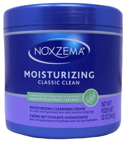 Noxzema Classic Clean Moisturizing Cream 12oz Jar by Noxzema