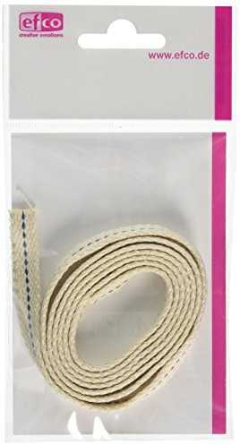 Efco flach Öl Lampe Docht, 9 mm x 1 m