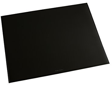 Läufer 40656 Durella Schreibtischunterlage, 52x65 cm, schwarz, rutschfeste Schreibunterlage für hohen Schreibkomfort, abwischbar