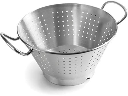 Lacor 50841 Passoire Conique sur Pied 40 cm, Argent