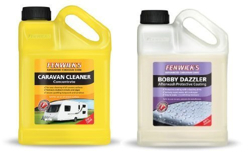 Fenwicks Caravan Cleaner 1L & Fenwicks Bobby Dazzler Twin Pack Deal