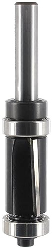 ENT 13475 Bündigfräser mit Achswinkel HW, Schaft (S) 12 mm, Durchmesser (D) 19,05 mm, NL 50,8 mm, SL 40 mm, mit 2 Kugellager