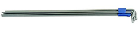 Laser 6057.0 Sechskantschlüssel-Satz, Extralang, 5-Teilig