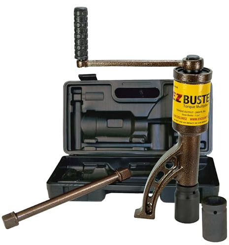 ESCO 60305 Truck Torque Wrenches EZBuster Manual Nut Loosening Tool, with Carrying Case