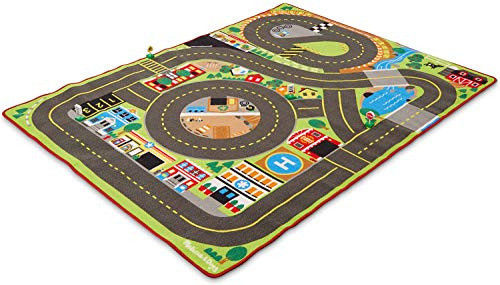 Melissa & Doug Jumbo Roadway Activity Rug