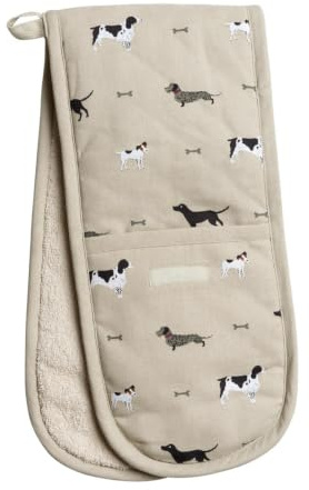 Sophie Allport Woof Double Oven Glove