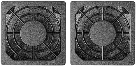 sourcing map 2 st. dammtät 50 mm standard hus fläkt dammfilter nät grill skydd för PC dator