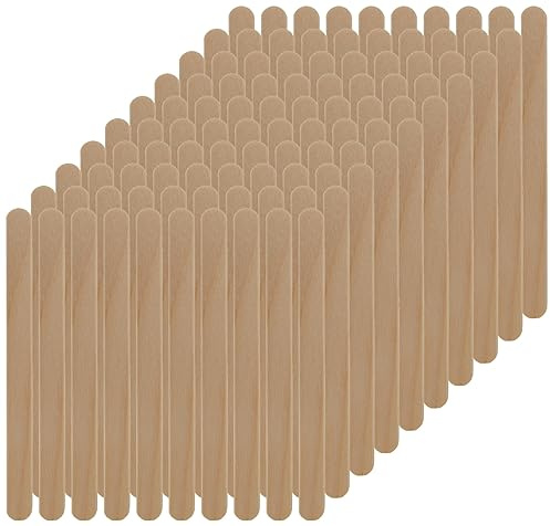 silikomart Kit de 100 palitos de Madera 113 x 10 x 2 mm