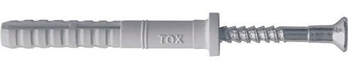 TOX 017102551 - Caja de 50 tacos clavo LSN ATTACK 6 x 35 mm + tornillo LSN-ZK