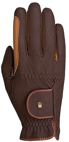 Roeckl Sports Reithandschuh Malta, Turnier Sommer Handschuh, Mokka 9
