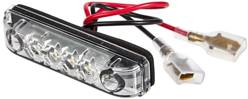 HELLA VALUEFIT 2PG 357 010-021 Luce di posizione, LED, 12V, Montaggio, interno/Raccordo a vite, colore diffusore luce cristallino, colore luce LED giallo, anteriore, Quantità 1