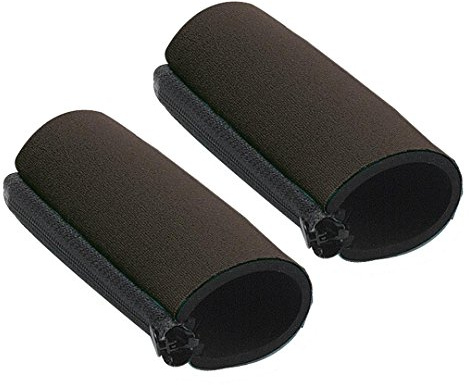 Stock-Fachmann® Griffpolster aus Neopren mit Reißverschluß für Krücken Stützen Gehhilfen gegen Druck und Schwiele