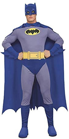 Rubie's Official DC Comics Batman Brave and The Bold Adult Mens Fancy Dress Costume