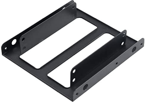 Akasa SSD & HDD Adapter | 3.5 Inch to 2.5 Inch Mounting Bracket Converter | Internal Hard Disk Drive and Solid State Drive Bracket | AK-HDA-03