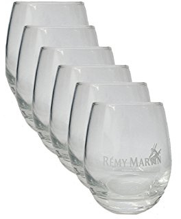 Remy Martin Gläser 6 x mit Eichstrich 2 und 4 cl