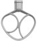 Smeg, Frusta Piatta SMFB01, Accessorio per Impastatrice, Realizzato in Alluminio, Ottima per Amalgamare Composti Meno Densi, Compatibile con Impastatrice Planetaria Smeg SMF01/02/03/13, 0,170 kg
